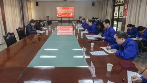 公司召開(kāi)黨委理論學(xué)習(xí)中心組專題學(xué)習(xí)研討會(huì)